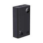 Baseus Adaman2 powerbank s displejem digital 20000mAh 30W 2 x USB / 1x USB Type C Power Delivery Quick Charge SCP, Oppo Super VOOC černá (PPAD050101)