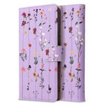 Obal Tech-protect Peněženka Galaxy A14 5G Garden Violet Case