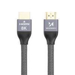 Wozinsky kabel HDMI 2.1 8K 60 Hz 48 Gbps / 4K 120 Hz / 2K 144 Hz 1m stříbrný (WHDMI-10)