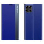 Kryt Sleep Case pouzdro s krytem Smart Cover Samsung Galaxy A22 5G modrý