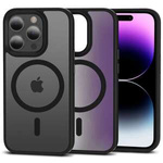 Obal Tech-protect Magmat MagSafe iPhone 15 Pro Max MATTE Black Case