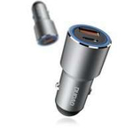 Dudao nabíječka Car USB / USB Type C Power Delivery Quick Charge 22,5 W Grey (R4PQ)