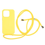 Mobile Origin Lanyard Case, yellow - iPhone 15 Pro