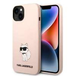 Karl Lagerfeld KLHCP14SSNCHBCP iPhone 14 6,1" hardcase pink/pink Silicone Choupette