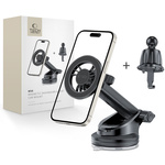 TECH-PROTECT N56 MAGNETIC MAGSAFE DASHBOARD & VENT CAR MOUNT BLACK