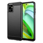 Carbon Case pro Motorola Moto G Power 2023 flexibilní silikonový karbonový kryt černý