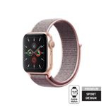 Řemínek sportovní Crong Nylon Band Apple Watch 38 40 mm Light Pink