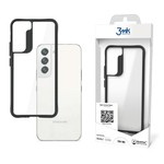 Pouzdro Samsung Galaxy S22 3mk + průhledné Case vojenské třídy
