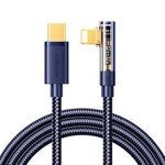 Joyroom S-CL020A6 Lightning kabel úhlový - USB-C rychlé nabíjení a přenos 20W 1,2 m - modrý
