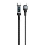 Dudao kabel USB Type C - USB Type C rychlonabíjení PD 100W černá (L7MaxC)