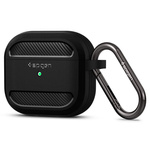 Pouzdro SPIGEN Apple Airpods 3 2021 Rugged Armor MATTE Black