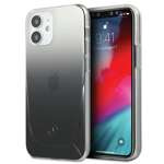 Mercedes Apple iPhone 12 Mini Transparent Line Black Case