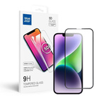 Szkło hartowane do iPhone 13 / 13 PRO / 14 / 16e (SE 4 2025) (full glue) Blue Star 5D czarne