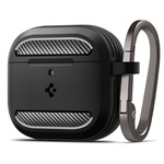 Spigen Rugged Armor Apple MATTE AIRPODS 4 ČERNÁ