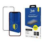 Hybridní Sklo 3MK Apple iPhone 13 13 Pro Black FlexibleGlass Max