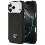 Etui Guess Triangle Logo MagSafe do      iPhone 17 Pro Max czarny