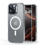 Etui Esr Classic Hybrid Halolock Magsafe & Tempered Glass iPhone 16 Pro Max Frosted Clear