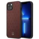 MERCEDES Apple iPhone 13 Mini Pouzdro pouzdro s červeným vzorem hvězd
