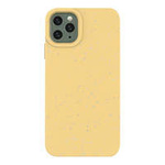 Eco Case pouzdro na iPhone 11 Pro silikonový kryt pouzdra na telefon žlutý