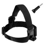 Čelenka pro sportovní kamery GoPro, DJI Osmo Action, EKEN, SJCam, Insta360 + dlouhý montážní šroub černý