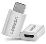 Micro USB to USB-C Adapter UGREEN US157 (white)