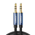 Ugreen kabel audio AUX přímý konektor minijack 3,5 mm 3m modrý (AV112)