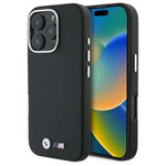 Cover BMW iPhone 16 Pro nero/nero durocase M Edition Kevlar avvolto in metallo
