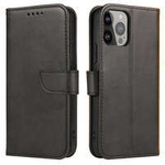 Flip Wallet Case pro Sony Xperia 1 V Magnet Case - Black