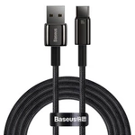 [RETURNED ITEM] Baseus Tungsten Gold kabel USB-A - USB-C 480Mb/s 100W 2m černý (CAWJ000101)