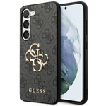 Etui Guess GUHCS23FE4GMGGR Samsung Galaxy S23 FE S711 szary/grey hardcase 4G Big Metal Logo Case