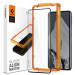 Tempered Glass Spigen Alm Glass FC Google Pixel 8 Pro Black