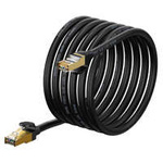Baseus Speed Seven vysokorychlostní kabel síť RJ45 10Gbps 5m černá (WKJS010501)
