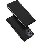 Dux Ducis Skin Pro pouzdro z eko kůže pro Xiaomi Poco M6 Pro/Redmi 12/Redmi 12R - černé