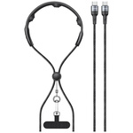 Kabel z Masażerem USAMS 100W Fast Charging SJ759 U89 Czarny