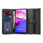 Peněženka TECH-PROTECT Motorola Moto E20 E40 Pouzdro Black Case