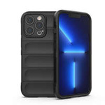 Pouzdro Magic Shield Case pro iPhone 13 Pro Max flexibilní pancéřový kryt černý