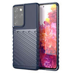 Thunder Case obal Samsung Galaxy S23 Ultra silikonový pancéřový kryt modrý