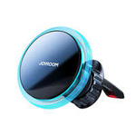 Joyroom držák do auta Qi bezdrátová indukční nabíječka 15W (MagSafe kompatibilní pro iPhone) Air Vent Silver (JR-ZS291)