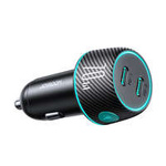 Autonabíječka 2x USB C 70W s LED podsvícením Joyroom JR-CCN02 | Černá