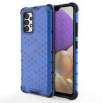 Pancéřový kryt Honeycomb pouzdro s gelovým rámečkem Samsung Galaxy A03s (166.5) modrý