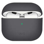 Uniq pouzdro Lino AirPods 3. gen. Silikonově šedá / popelavě šedá