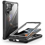 Pouzdro Černé Case pro Samsung Galaxy S22 Ultra Supcase Ares
