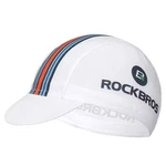 Cyklistická čepice Rockbros MZ10022 s kšiltem - bílá