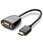 Adaptér UGREEN HDMI na VGA bez zvuku MM105 černý