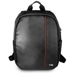 Batoh BMW BMBPCO15CAPRBK 16" Black/Black Carbon Red Stripe