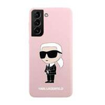 Obal Karl Lagerfeld Silicone Nft Ikonik - Obal Samsung Galaxy S23 (růžový) Case