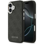 Etui Guess 4G Classic Logo MagSafe do    iPhone 17 czarny