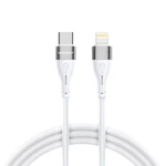 Wozinsky WSTCL1 Lightning / USB-C PD 27W kabel 1 m - bílý