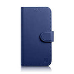 iCarer Wallet Case 2v1 iPhone 14 Plus Flip Leather Cover Anti-RFID modrý (WMI14220727-BU)