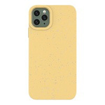 Eco Case pouzdro na iPhone 11 Pro Max silikonový kryt pouzdra na telefon žlutý